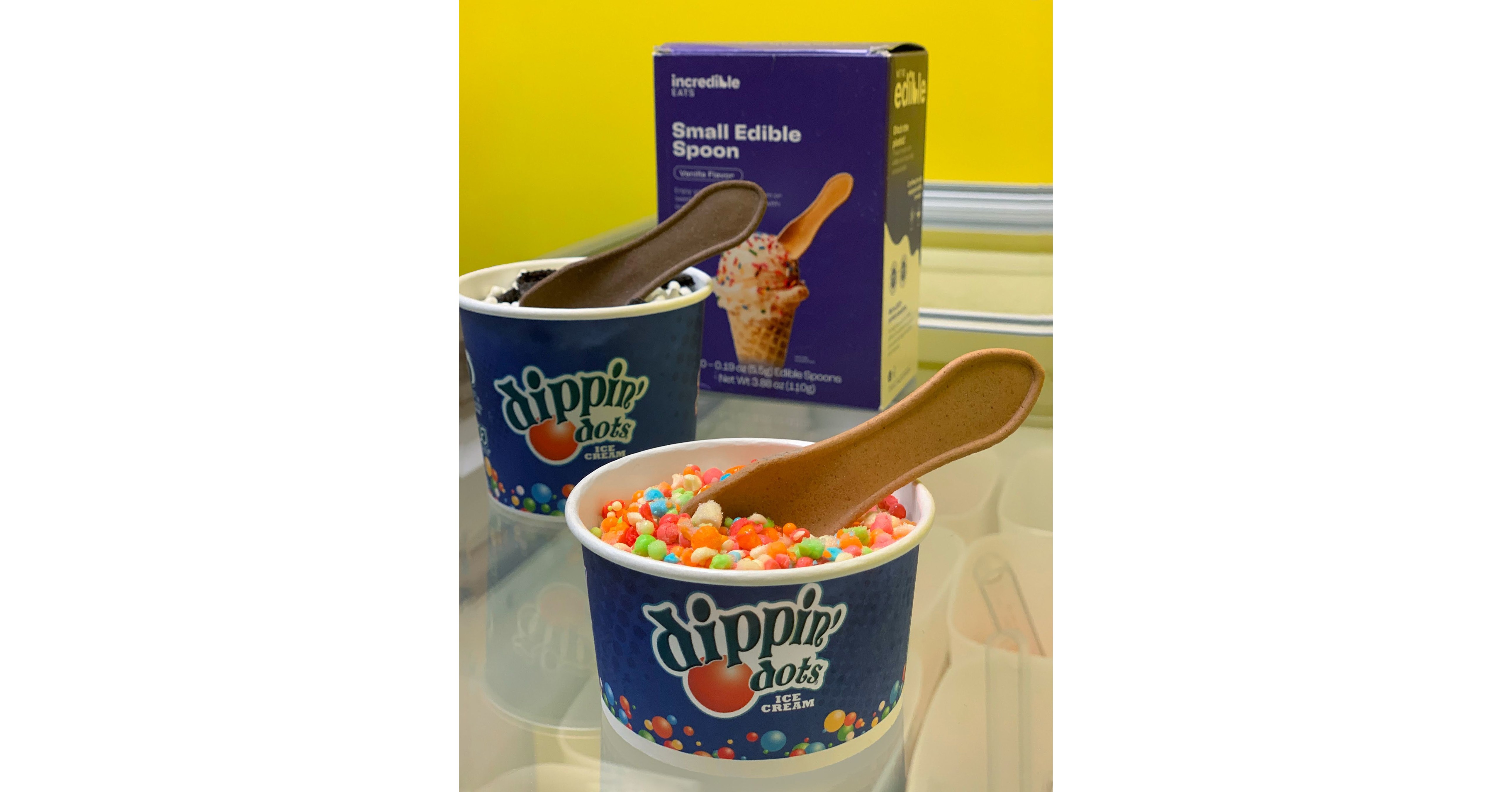 Dippin' Dots Begins Roll Out of Edible Spoons from IncrEDIBLE Eats