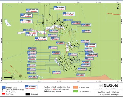Figure 1: Mololoa Plan View (CNW Group/GoGold Resources Inc.)