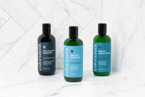 COLORSMITH, THE FIRST AND ONLY CUSTOM HOME HAIR COLOR FOR MEN, LAUNCHES NEW HAIR CARE LINE