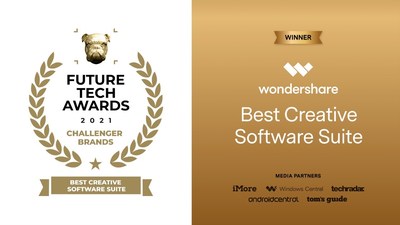 Wondershare Technology Wins “Future Tech Awards: Challenger Brand” at CES 2022