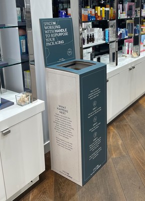 Handle drop-off points in Space NK stores