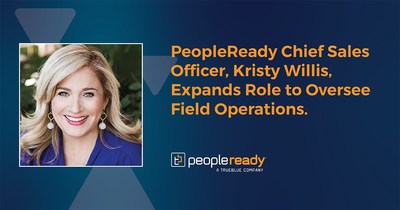 PeopleReady's Chief Sales Officer Kristy Willis expands her role to include serving as the chief field operations officer for general staffing. In addition to leading PeopleReady’s national accounts, national sales, customer experience, and inside sales teams, Willis will assume leadership of general labor field operations, leading a team throughout the US and Canada in connecting people and work for the staffing giant.