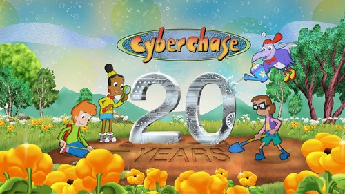 Cyberchase, America’s longest-running math series for kids ages 6-8, celebrates its 20th anniversary beginning January 21 on PBS KIDS