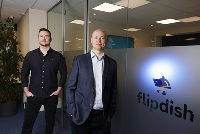 L-R:  James McCarthy, Co-Founder and CCO of Flipdish, Conor McCarthy, Co-Founder and CEO of Flipdish (PRNewsfoto/Flipdish)