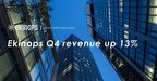 Ekinops Q4 revenue up 13%...