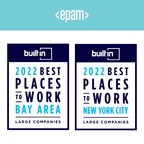 EPAM Named '2022 Best Places to Work'...