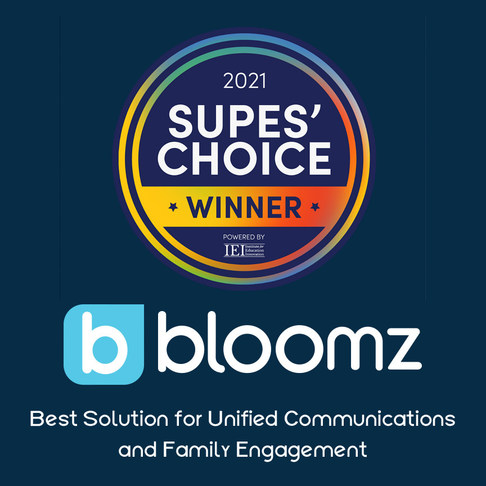 Bloomz Voted the Best Solution for Unified Communications and Family Engagement at the Supes' Choice Awards by Superintendents Across the Country - Vimarsana News