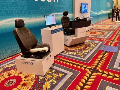 Camaco X Visteon next generation of connected smart seat structures