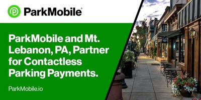Through the partnership, ParkMobile will be available in more than 550 on-street and surface lot spaces throughout Mt. Lebanon.