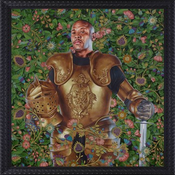 Interscope Records announces a groundbreaking exhibit at the Los Angeles County Museum of Art - "Artists Inspired by Music: Interscope Reimagined." Pictured is visual artist Kehinde Wiley's “Still Dre Everywhere," inspired by Dr. Dre's iconic album The Chronic 2001.