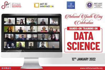 MIT Centre for Future Skills Excellence celebrates National Youth Day with the Valedictory Ceremony of Hands-on Training on Data Science