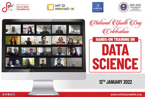 MIT Centre for Future Skills Excellence celebrates National Youth Day with the Valedictory Ceremony of Hands-on Training on Data Science