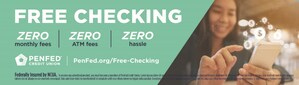 PenFed Credit Union Launches Free Checking Account for Members
