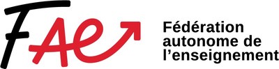 Fédération autonome de l'enseignement (FAE) Logo (Groupe CNW/Fédération autonome de l'enseignement (FAE))