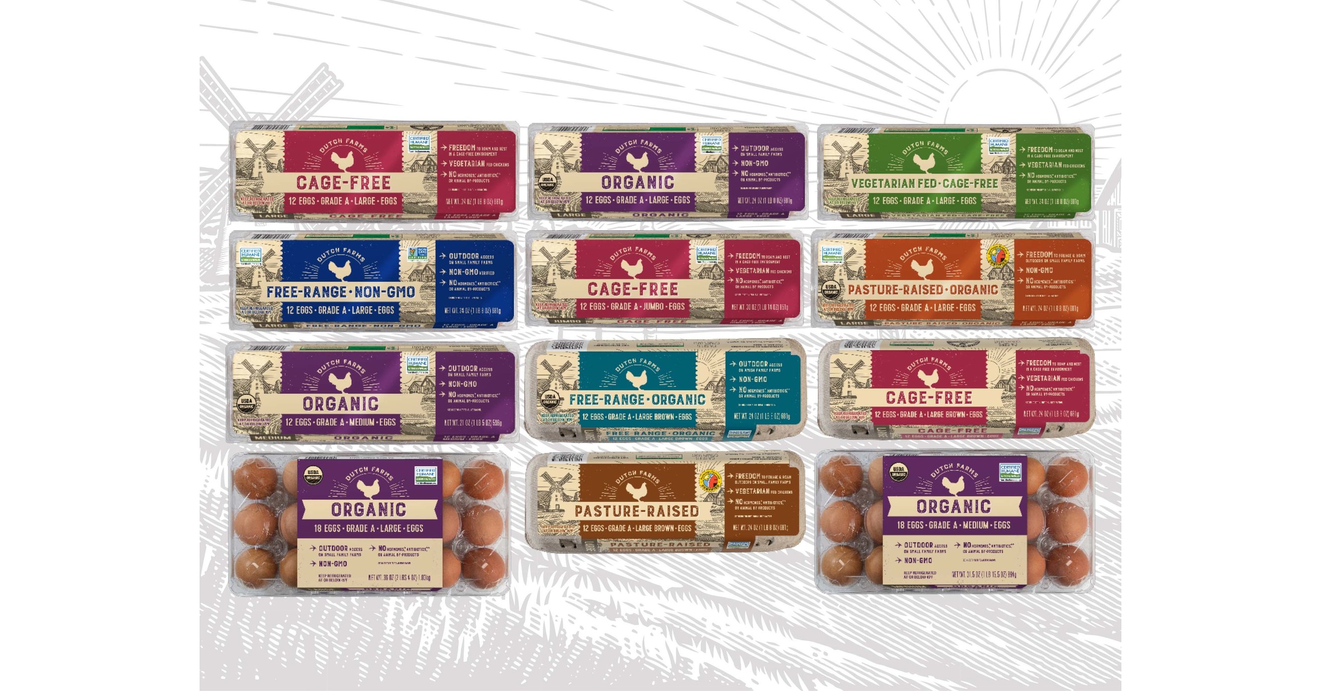 NEW FROM DUTCH FARMS&hellip;. WIDELY EXPANDED SPECIALTY EGG LINE