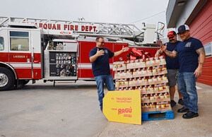 RAGÚ® RECOGNIZES OKLAHOMA FIRE DEPARTMENT'S "COOK LIKE A MOTHER" TEAM-BUILDING EXERCISE WITH ONE "MOTHER" OF A SAUCE DONATION
