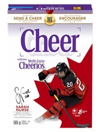 CHEERIOS INSPIRES CANADIANS TO SUPPORT OLYMPIC ATHLETES THROUGH NEW AND INTERACTIVE DIGITAL CHEER PLATFORM