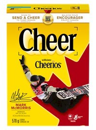 Cheerios - Mark McMorris (Groupe CNW/General Mills Canada)