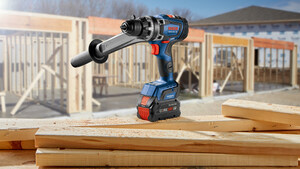New PROFACTOR™ GSR18V-1330C 18V Brushless Drill/Driver and PROFACTOR GSB18V-1330C 18V Hammer Drill/Driver from Bosch Power Tools Bring the Muscle for Pro Projects