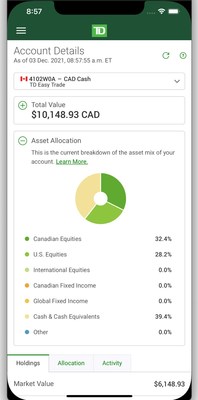 TD Easy Trade™ (CNW Group/TD Bank Group)