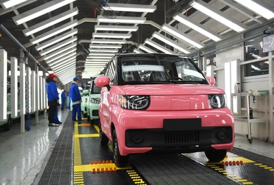 En la imagen se observa el taller inteligente de Chery Automobile. (PRNewsfoto/Xinhua Silk Road)