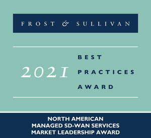 Frost &amp; Sullivan Recognizes AT&amp;T with the 2021 North American Managed SD-WAN Services Market Leadership Award