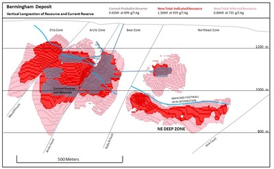 APPENDIX 2 Location of the Reserve, Resources (CNW Group/Alexco Resource Corp.)