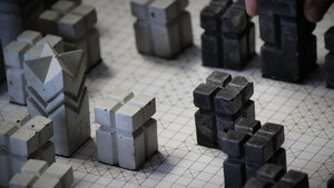 Concrete Chess Set Inspired by Brutalist Architecture Launches on Kickstarter