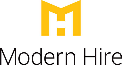 Modern Hire's all-in-one enterprise hiring platform enables organizations to continuously improve hiring results through more personalized, data-driven experiences for candidates, recruiters and hiring managers. (PRNewsfoto/Modern Hire)