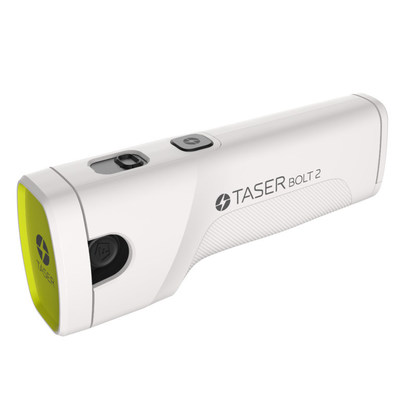 The TASER® Bolt 2™ features a discreet design and enhanced features for improved accuracy in low light.