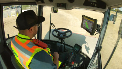 Trimble Introduces Industry’s First Horizontal Steering Control for Soil Compactors