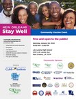 As New Orleans Prepares to Celebrate Carnival Season and Mardi Gras, Cobb/NMA Health Institute Emphasizes Importance of COVID Vaccinations and Boosters for African American Community