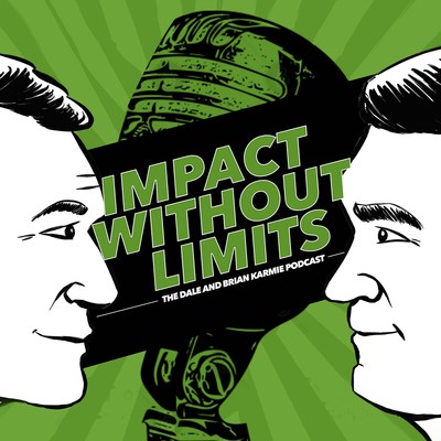 The podcast Impact Without Limits chronicles the story of cofounders Dale and Brian Karmie as they started ForeverLawn and the subsequent events shaping their personal and professional lives