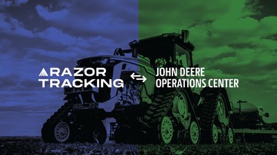 John Deere selects Razor Tracking to bring support vehicles into John Deere Operations Center.