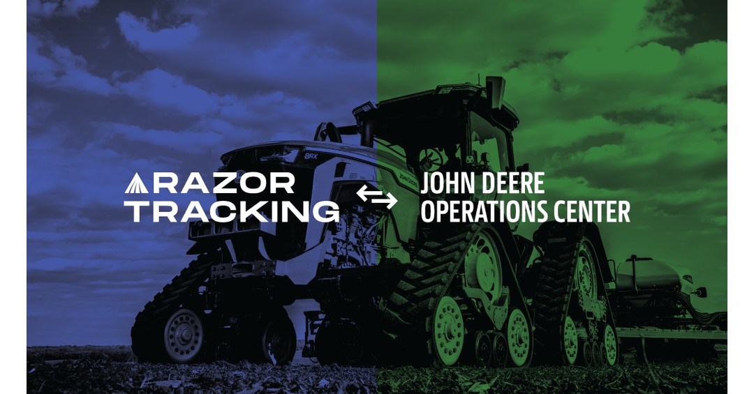 JOHN DEERE SELECTS RAZOR TRACKING TO BRING SUPPORT VEHICLES INTO JOHN DEERE OPERATIONS CENTER&trade;