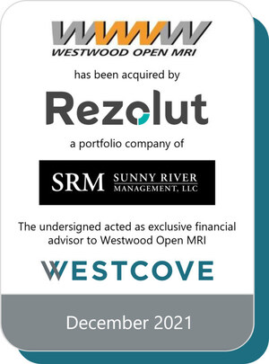 Westcove Partners Advises Westwood Open MRI on its Acquisition with Rezolut