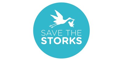 Save the Storks round logo Stork Bus