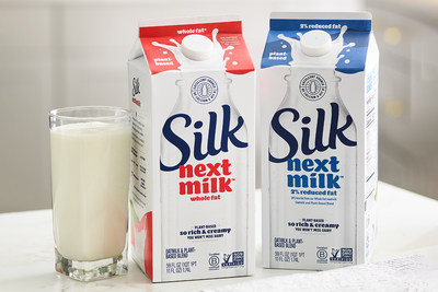 New Silk Nextmilk™ is now available in Whole Fat and Reduced Fat varieties. Silk Nextmilk is so rich and creamy, you won't miss dairy.