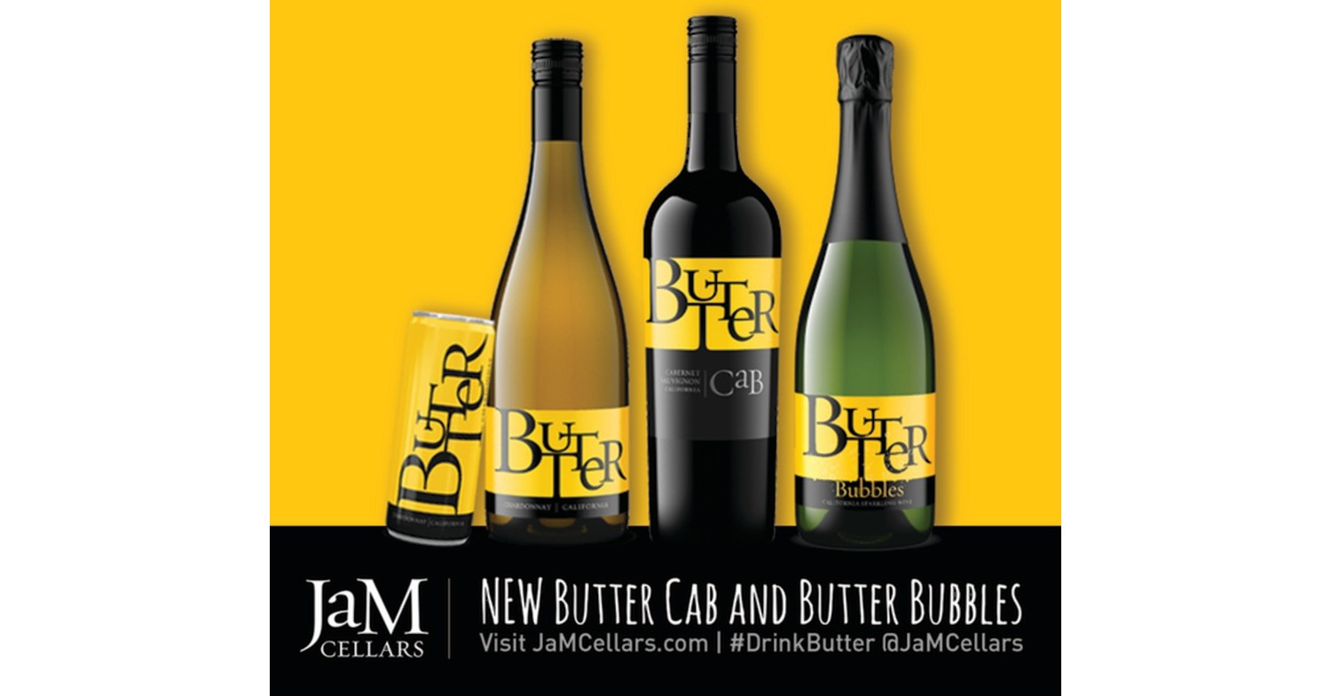 JaM CELLARS INTRODUCES TWO NEW WINES UNDER THE BUTTER BRAND, BUTTER CAB