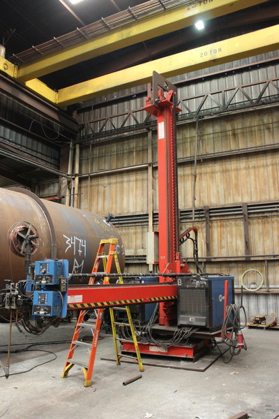 Items up for bid in the Jan. 26 auction of assets from Gulfex's closed South Houston plant include large-capacity sub-arc manipulators. (PRNewsfoto/Tiger Group)