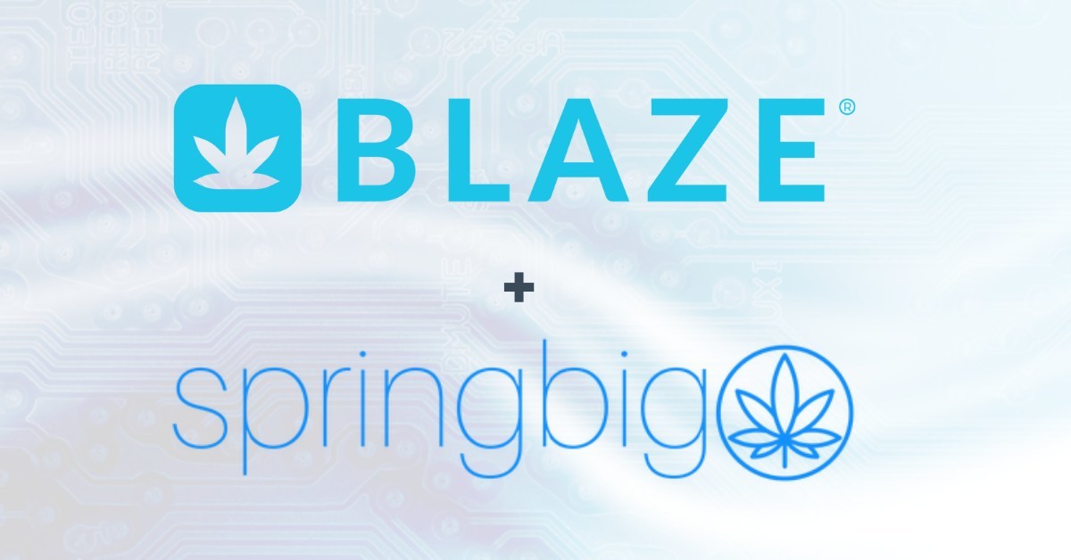 BLAZE and springbig Announce 2-Way Integration for Cannabis ...