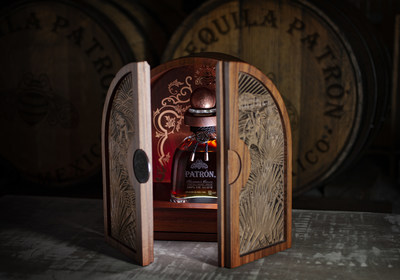 The Chairman's Reserve offering from PATRN marks the first tequila brand available on the BlockBar.com platform (PRNewsfoto/Patrn Tequila)
