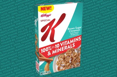Kellogg’s® Special K® makes it easy for cereal fans to do what’s delicious and take simple steps toward enjoyable wellness with Kellogg’s® Special K® Brown Sugar Cinnamon. (Credit: Kellogg Company)