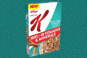 DOING WHAT'S DELICIOUS JUST GOT A NUTRITIOUS UPGRADE THANKS TO NEW KELLOGG'S® SPECIAL K® BROWN SUGAR CINNAMON
