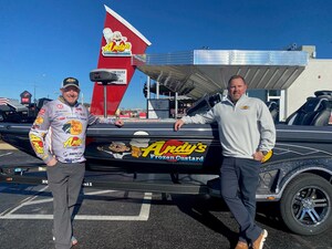 Professional Angler Mike McClelland is Fishing for Sweet Treats at Andy's Frozen Custard®