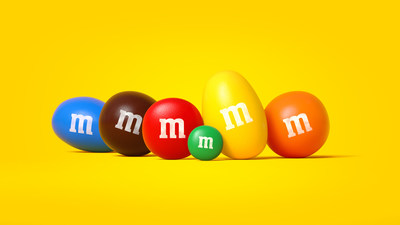 M&M’S will use a variety of different shapes and sizes of the brand’s iconic, colorful lentils across all touchpoints to prove that all together, we’re more fun.