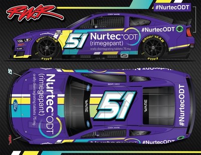 Cody Ware to drive Nurtec ODT No. 51 car during NASCAR Cup Series.