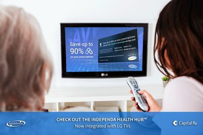 Capital Rx Advantage, the pharmacy prescription savings card for the Independa Health Hub™ platform, brings radical prescription savings to older adults as well as their extended family and friends.
