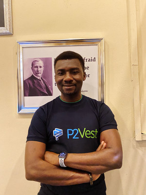 Founder and CEO of P2vest Technology, Mr Austin Abolusoro