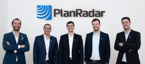 (Left to Right) Sander van de Rijdt, Co-CEO & Co-Founder; Ibrahim Imam, Co-CEO & Co-Founder; Domagoj Dolinsek, Founder; Clemens Hammerl, Chief Mobile Officer & Co-Founder; and Constantin Köck, CTO & Co-Founder.